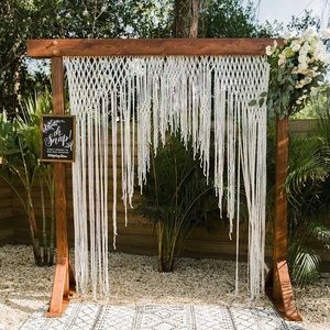 Wedding Macrame Backdrop Banner
